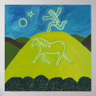 Póster El caballo blanco en Somerset 2011