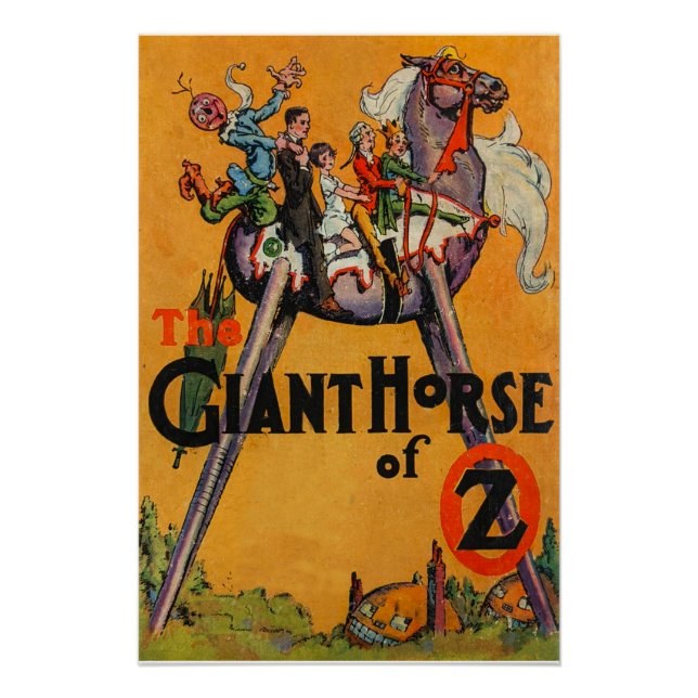 Póster El caballo gigante de OZ (Anverso)