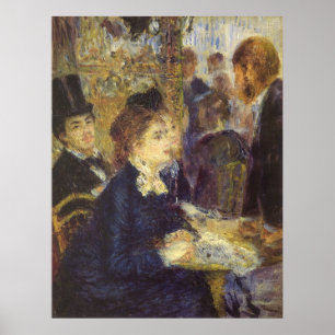 Póster El Café de Pierre Renoir, Impresionismo Vintage