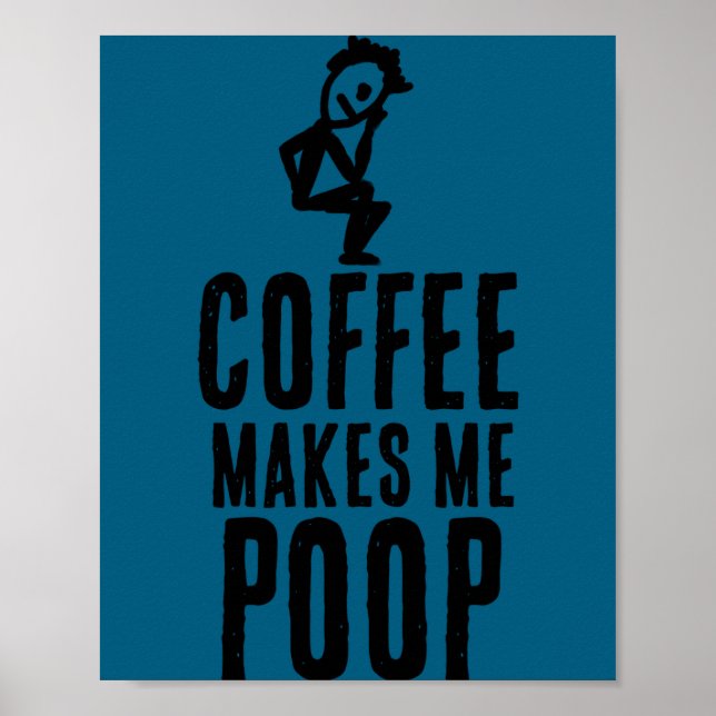 Póster El café me hace Op (Frente)