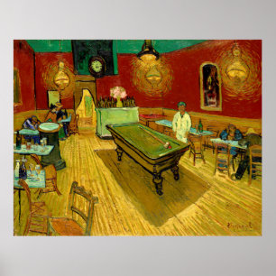Póster El café nocturno Vincent Van Gogh