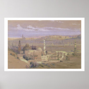 Póster El Cairo de la puerta de Citizenib, mirando hacia