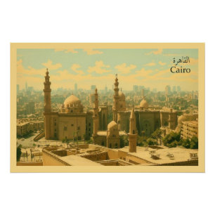 Póster El Cairo - Egipto