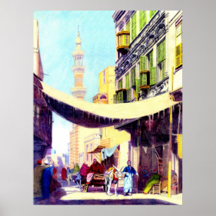 Póster El Cairo viejo #2 - poster