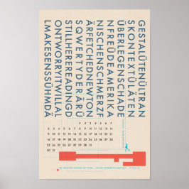 Póster EL CALENDARIO ETERNO de FLOMM