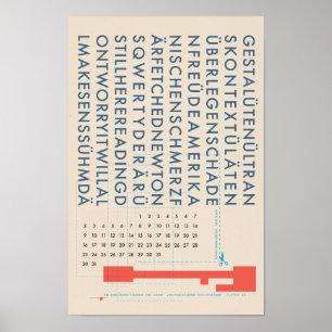 Póster el CALENDARIO ETERNO de FLOMM