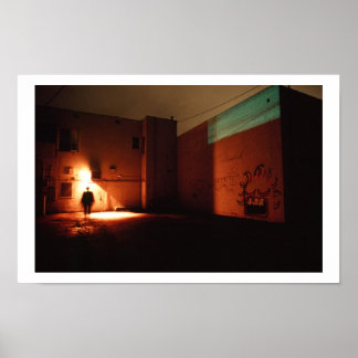 Póster El callejón por la noche