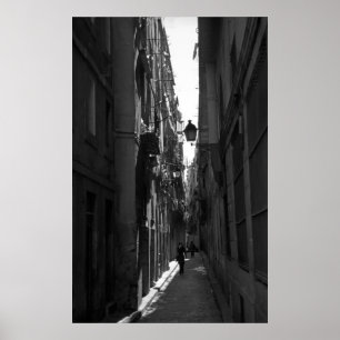 Póster El Callejon Poster Print (Barcelona, España)