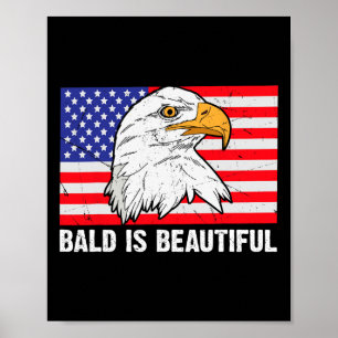 Póster El Calvo Es Hermoso Día De La Independencia El 4 D