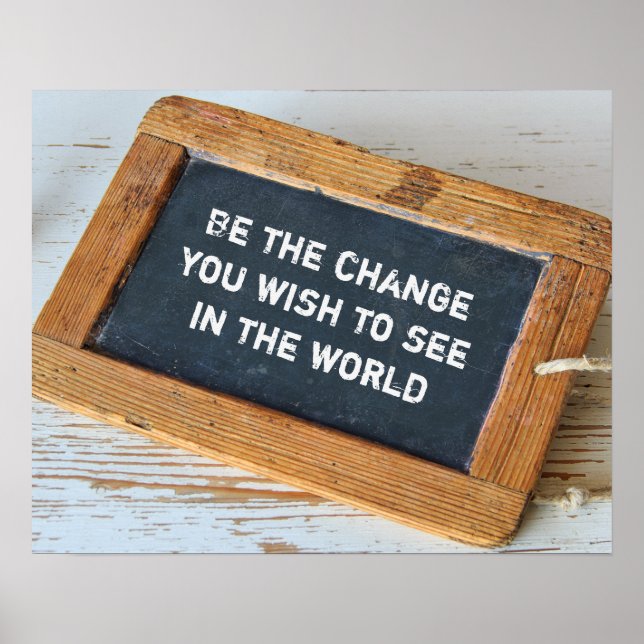 Póster El cambio es (Frente)