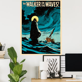 Póster El Caminante sobre las Olas