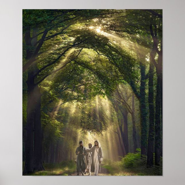 Póster El camino a Emmaus. (Frente)