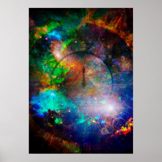 Póster El camino a la eternidad. Composición espiritual