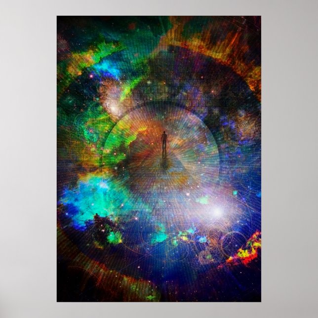 Póster El camino a la eternidad. Composición espiritual (Frente)