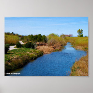 Póster El camino a lo largo del río Túria