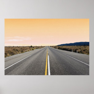Póster El camino a Nowhere 36 x 24 Poster