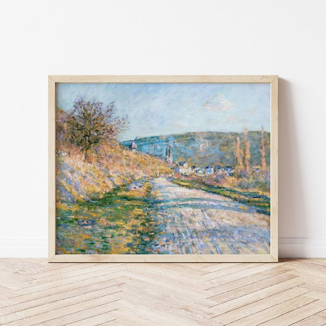 Póster El camino a Vétheuil | Claude Monet (Subido por el creador)