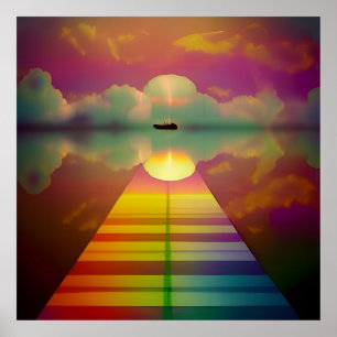 Póster El camino al destino desconocido