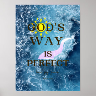 Póster El camino de Dios es el Poster perfecto
