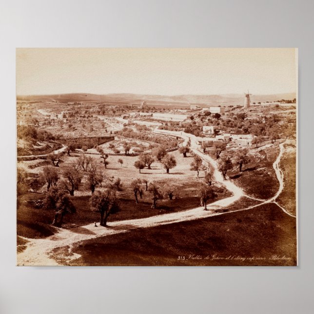 Póster El camino de Jerusalén a Belén (Frente)