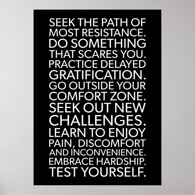 Póster El Camino De La Mayoría De La Resistencia - Motiva (Frente)