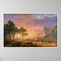 El Camino de Oregón por Albert Bierstadt 1869