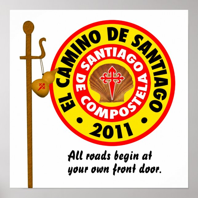 Póster El Camino De Santiago 2011 (Frente)