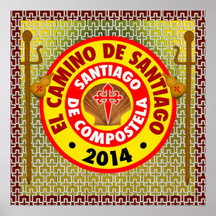 Póster El Camino de Santiago 2014