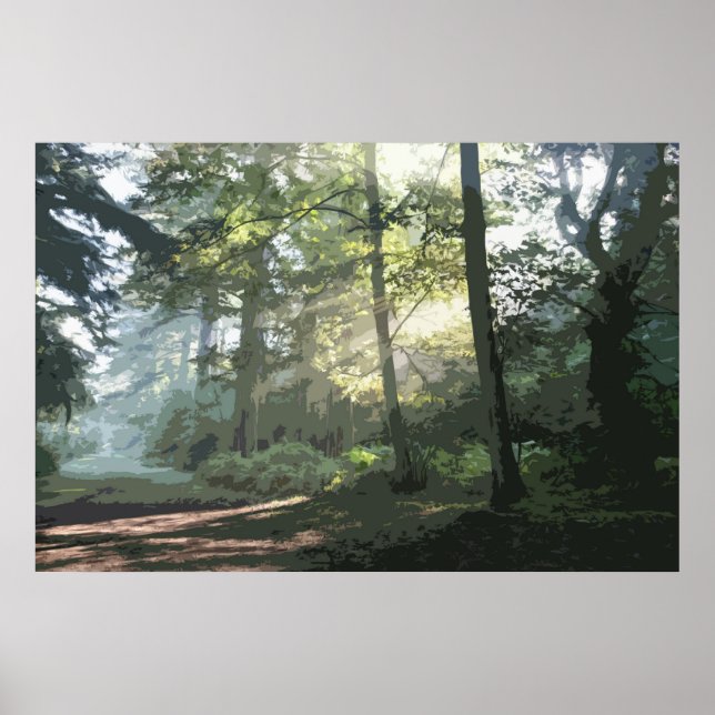 PÓSTER EL CAMINO DE WOODLAND 4 (Frente)