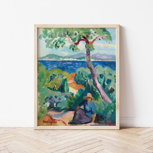 Póster El Camino Detrás De Oustalet | Henri Manguin (Subido por el creador)