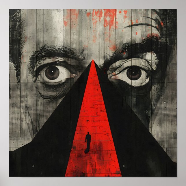 Póster El camino distópico (Frente)