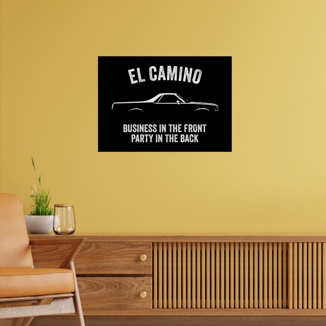 PÓSTER EL CAMINO ESLOGAN DE MÚSCULO AMERICANO (Salón 2)