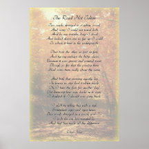 El camino no tomado - Robert Frost