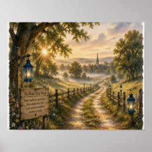 Póster El camino que espera,Placa RH-WC-014