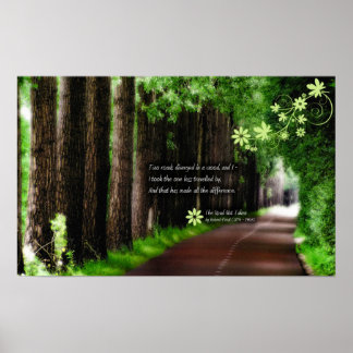 Póster El camino que no se viaja