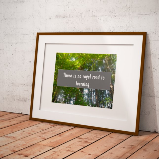 Póster El camino real hacia el aprendizaje de la sabidurí (Subido por el creador)