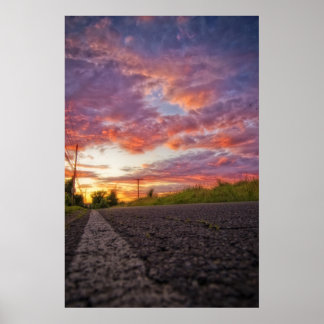 Póster El Camino Sigue Por Siempre