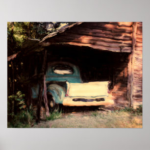 Póster El camión viejo del estallido