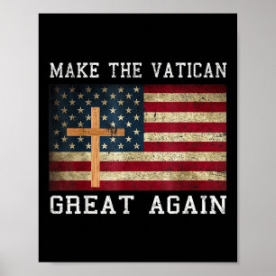 Póster El Camisa Del Papa Leo Xiv Hace Que El Vaticano Vu