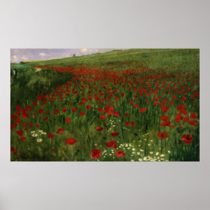 Póster El campo de la amapola, 1896