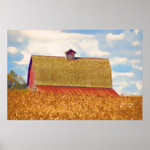 Póster El campo del trigo