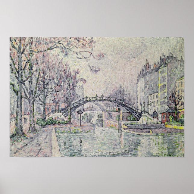 Póster El Canal Saint-Martin, 1933 (Frente)