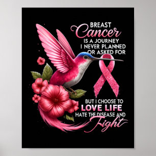 Póster El cáncer de mama es un viaje que nunca planeé