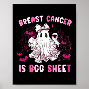 Póster El Cáncer De Mama Groovy Es Un Poco Asequible Para