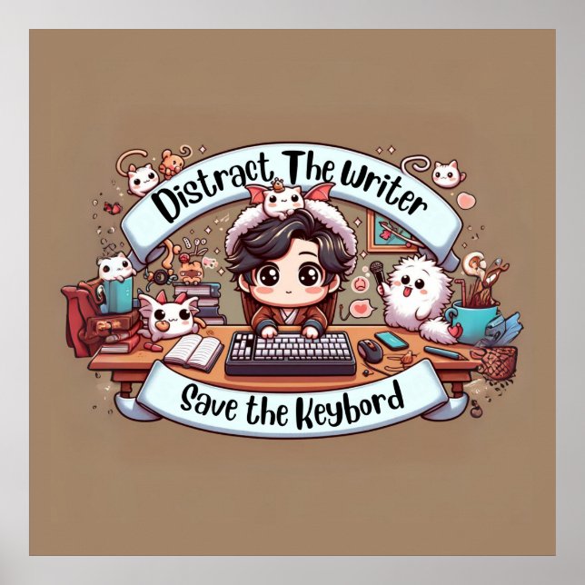 Póster El caos encantador: las terribles dificultades del (Frente)