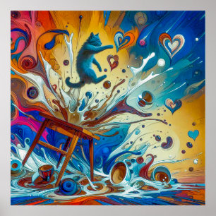 Póster El caótico derrame de amor
