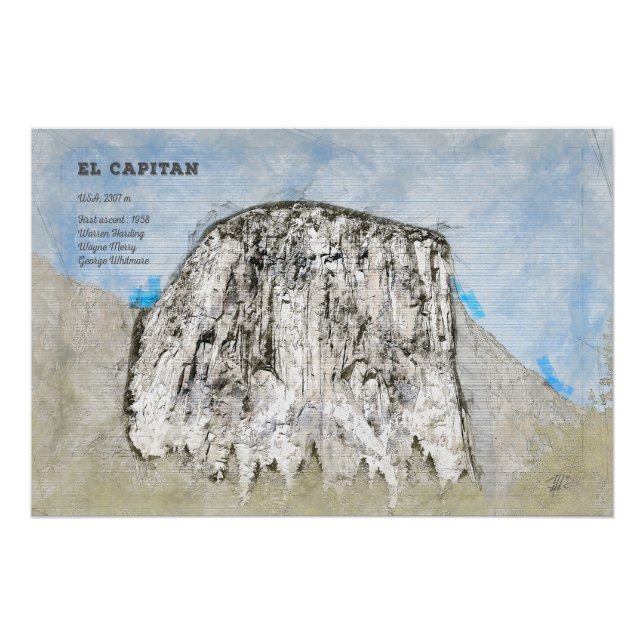 Póster El Capitan (Anverso)