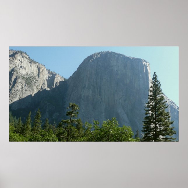 Póster El Capitán del Parque Nacional Yosemite (Frente)
