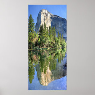 Póster El capitan Over the Merced River - Yosemite Valley