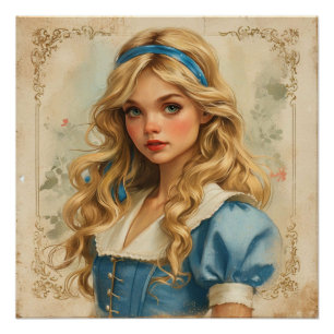 Póster El caprichoso país de las maravillas de Alice: Cap